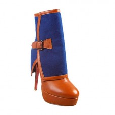 Kotníkové boty Christian Louboutin Armony 140mm Hnědé