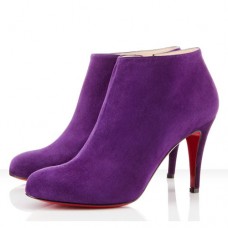 Kotníkové boty Christian Louboutin Belle 80mm Parme