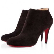 Kotníkové boty Christian Louboutin Belle 80mm černé Kotníkové boty Christian Louboutin Belle 80mm černé