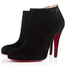 Kotníkové boty Christian Louboutin Belle 100mm černé Kotníkové boty Christian Louboutin Belle 100mm černé