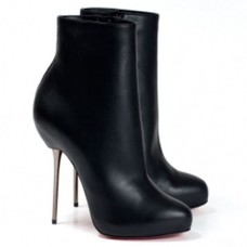 Kotníkové boty Christian Louboutin Big Lips Booty 120mm černé