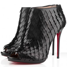 Kotníkové boty Christian Louboutin Diplonana 120mm černé