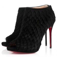 Kotníkové boty Christian Louboutin Diplonana 120mm černé