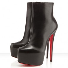 Kotníkové boty Christian Louboutin Daf Booty 160mm černé