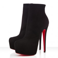 Kotníkové boty Christian Louboutin Daf Booty 160mm černé