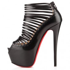 Kotníkové boty Christian Louboutin Zoulou 160mm černé Kotníkové boty Christian Louboutin Zoulou 160mm černé