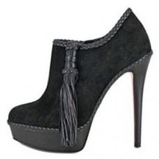 Kotníkové boty Christian Louboutin SulTaupee 140mm černé