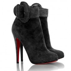 Kotníkové boty Christian Louboutin Trottinette 140mm černé