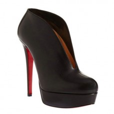 Kotníkové boty Christian Louboutin Miss Fast Plato 120mm černé Kotníkové boty Christian Louboutin Miss Fast Plato 120mm černé