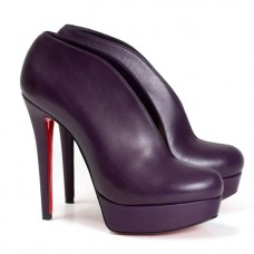 Kotníkové boty Christian Louboutin Miss Fast Plato 120mm Parme