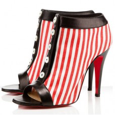 Kotníkové boty Christian Louboutin Maotic 120mm červené