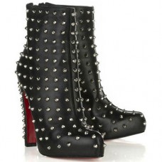 Kotníkové boty Christian Louboutin Ariella Clou 120mm černé