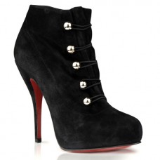 Kotníkové boty Christian Louboutin Fifre Corset 120mm černé Kotníkové boty Christian Louboutin Fifre Corset 120mm černé