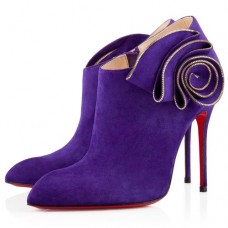 Kotníkové boty Christian Louboutin Mrs Baba 100mm Parme Kotníkové boty Christian Louboutin Mrs Baba 100mm Parme