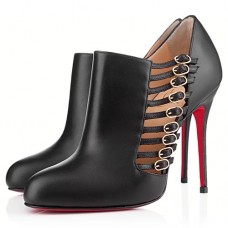 Kotníkové boty Christian Louboutin Safety 100mm černé