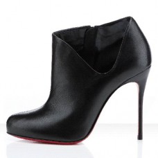Kotníkové boty Christian Louboutin Lisse 100mm černé Kotníkové boty Christian Louboutin Lisse 100mm černé