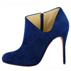 Kotníkové boty Christian Louboutin Lisse 100mm modré