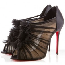 Kotníkové boty Christian Louboutin Canonita 100mm černé