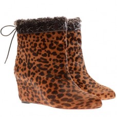 Kotníkové boty Christian Louboutin Toufure 80mm s leopardím vzorem Kotníkové boty Christian Louboutin Toufure 80mm s leopardím vzorem