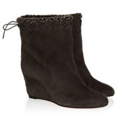 Kotníkové boty Christian Louboutin Toufure 80mm černé Kotníkové boty Christian Louboutin Toufure 80mm černé