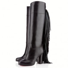 Christian Louboutin Glamafrange 80mm boty černé Christian Louboutin Glamafrange 80mm boty černé