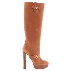 Christian Louboutin Harletty 140mm boty hnědé Christian Louboutin Harletty 140mm boty hnědé
