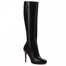 Kozačky Christian Louboutin Simple Botta 100mm černé Kozačky Christian Louboutin Simple Botta 100mm černé