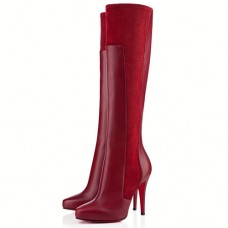 Christian Louboutin Ysa 100mm boty červená Christian Louboutin Ysa 100mm boty červená
