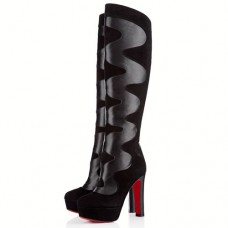 Christian Louboutin Psycho 120mm boty černé Christian Louboutin Psycho 120mm boty černé