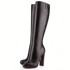 Kozačky Christian Louboutin MiraBelle 120mm černé Kozačky Christian Louboutin MiraBelle 120mm černé