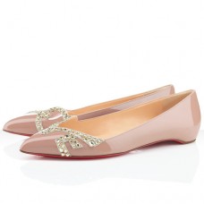 Christian Louboutin Pigalove Baleríny Nude
