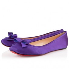 Christian Louboutin Boudoir Saténové baleríny Parme Christian Louboutin Boudoir Saténové baleríny Parme