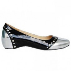 Baleríny Christian Louboutin Mousse Clou v černé barvě Baleríny Christian Louboutin Mousse Clou v černé barvě