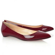 Baleríny Christian Louboutin Pigalle červené Baleríny Christian Louboutin Pigalle červené