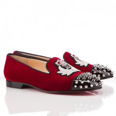 Christian Louboutin Intern Mokasíny Červené