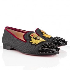 Christian Louboutin Intern Mokasíny Tmavě modré