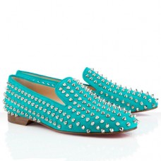 Christian Louboutin Rolling Spikes Mokasíny Caraibes Christian Louboutin Rolling Spikes Mokasíny Caraibes
