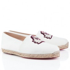 Sandály Christian Louboutin Papi Hugo Bílé Sandály Christian Louboutin Papi Hugo Bílé