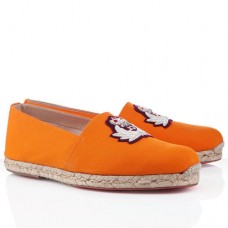 Sandály Christian Louboutin Papi Hugo oranžové