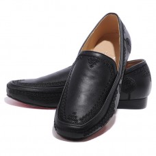 Christian Louboutin Croc Maroc Mokasíny Černé Christian Louboutin Croc Maroc Mokasíny Černé