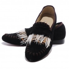 Christian Louboutin Croc Woodoo Mokasíny Černé Christian Louboutin Croc Woodoo Mokasíny Černé