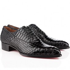 Christian Louboutin Platers Mokasíny Černé Christian Louboutin Platers Mokasíny Černé