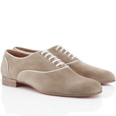 Christian Louboutin Alfred Mokasíny Taupe