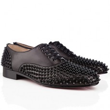 Mokasíny Christian Louboutin Freddy černé