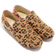 Christian Louboutin Rollerboy Tretry Mokasíny Leopard