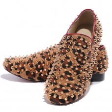 Christian Louboutin Rollerboy Tretry Mokasíny Leopard