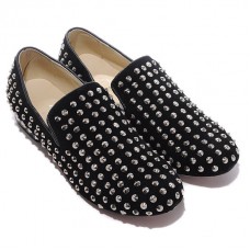 Christian Louboutin Rollerboy Spikes Mokasíny Černé Christian Louboutin Rollerboy Spikes Mokasíny Černé