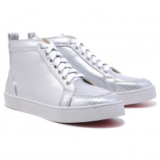 Christian Louboutin Rantus Orlato Tenisky Stříbrné Christian Louboutin Rantus Orlato Tenisky Stříbrné