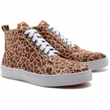 Tenisky Christian Louboutin Rantus Orlato s leopardím vzorem Tenisky Christian Louboutin Rantus Orlato s leopardím vzorem