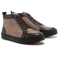 Christian Louboutin Rantulow tenisky hnědé Christian Louboutin Rantulow tenisky hnědé